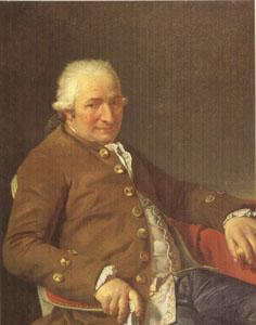 Jacques-Louis  David Charles-Pierre Pecoul,Contractor of Royal Buildings,Father-in-Law of the Artist (mk05) Sweden oil painting art